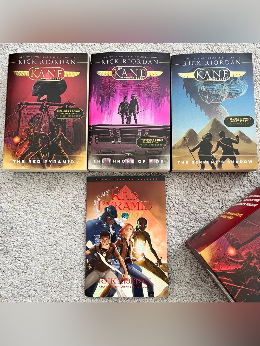 Disney Rick Riordan Kane Chronicles Box Set - Egyptian Mythology - Picture 4 of 15